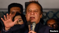 نواز شریف، نخست‌وزیر اسبق پاکستان و رهبر حزب مسلم لیگ