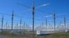 Antennas for the High Frequency Active Auroral Research Program [HAARP] - a high-energy radio physics project - are seen near Gakona, Alaska.