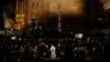 Pope Francis recites his prayer at the end of the Via Crucis (Way of the Cross) torchlight procession in front of the Colosseum on Good Friday, a Christian holiday commemorating the crucifixion of Jesus Christ and his death in Rome, Italy, March 30, 2018.