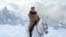 North Korean leader Kim Jong Un rides a horse during snowfall in Mount Paektu in this image released by North Korea's Korean Central News Agency (KCNA) on October 16, 2019.