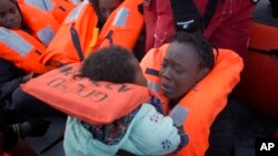 ከሊቢያ ተነስተው በሜዲተራኒያን ባህር ለማቋረጥ የሞከሩ አፍሪካውያን