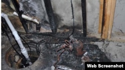 格力制造的除湿机导致的火灾现场（美国消费品安全委员会网页截图）