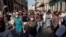 Biểu tình ở Cuba hôm 11/7/2021.