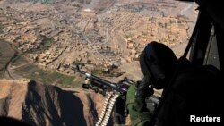 헬기 공습을 가하고 있는 파키스탄 군 (자료사진)