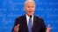 Ứng cử viên tổng thống Mỹ Joe Biden thuộc đảng Dân chủ tại phiên tranh luận hôm 22/10/2020