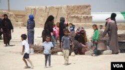 In Sarran, IS did not murder residents or chop off the hands of petty thieves, but no lives were completely untouched by tragedy, Sarran, Syria, Aug. 18, 2017. (H. Murdock/VOA)