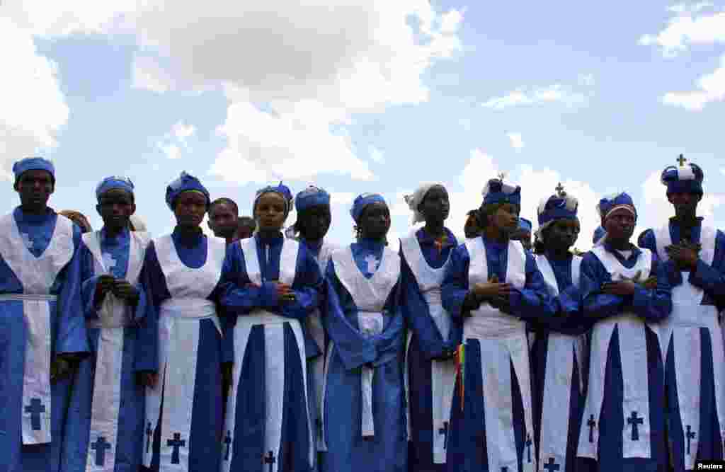 Sirna kadhannaa fi yaadannoo namoota mormii Oromiyaa irratti ajjeefamanii waldaa kiristaanaa Beetel Luutiraanitti geggeeffame Finfinnee Fulbaana 11, 2016