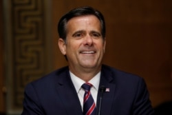 FILE - U.S. Rep. John Ratcliffe (R-TX) testifies on Capitol Hill in Washington, May 5, 2020.