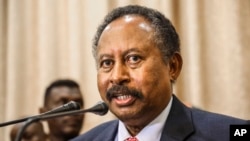 Waziri Mkuu wa Sudan, Abdalla Hamdok akitangaza baraza la mawaziri nchini humo