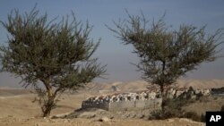 بخشی از پروزه شهرک سازی موسوم به E1 در شرق اورشلیم 