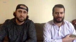 Zack Armstrong and Francis Wilson celebrate