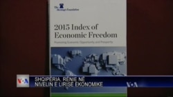 Shqipëria, rënie në nivelin e lirisë ekonomike