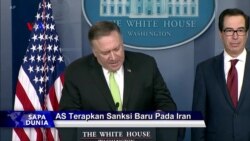 Sapa Dunia VOA: Sanksi Baru AS bagi Iran