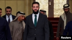 احمد الشرع، رئیس‌جمهوری موقت سوریه