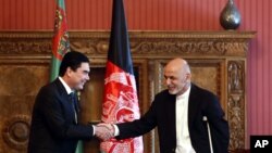 در هشت ماه گذشته این دومین سفر رئیس جمهورغنی به ترکمنستان است