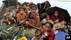 Pengungsi Rohingya dari Burma di Bangladesh. (Foto: AP)