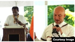 ከክሊቭላንዱ የኢትዮጵያ የባሕል መስክ
መሥራች አባላት ሁለቱ አቶ አክሊሉ ደምሴ እና Mr. Scott Embacher 