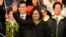 在台湾总统大选中胜选的民进党总统候选人蔡英文
