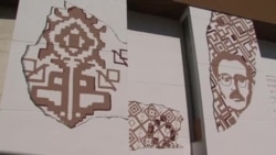 Мурал во Струга посветен на авторот на македонската химна Владо Малески