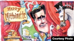 美国总统大选社论漫画集锦