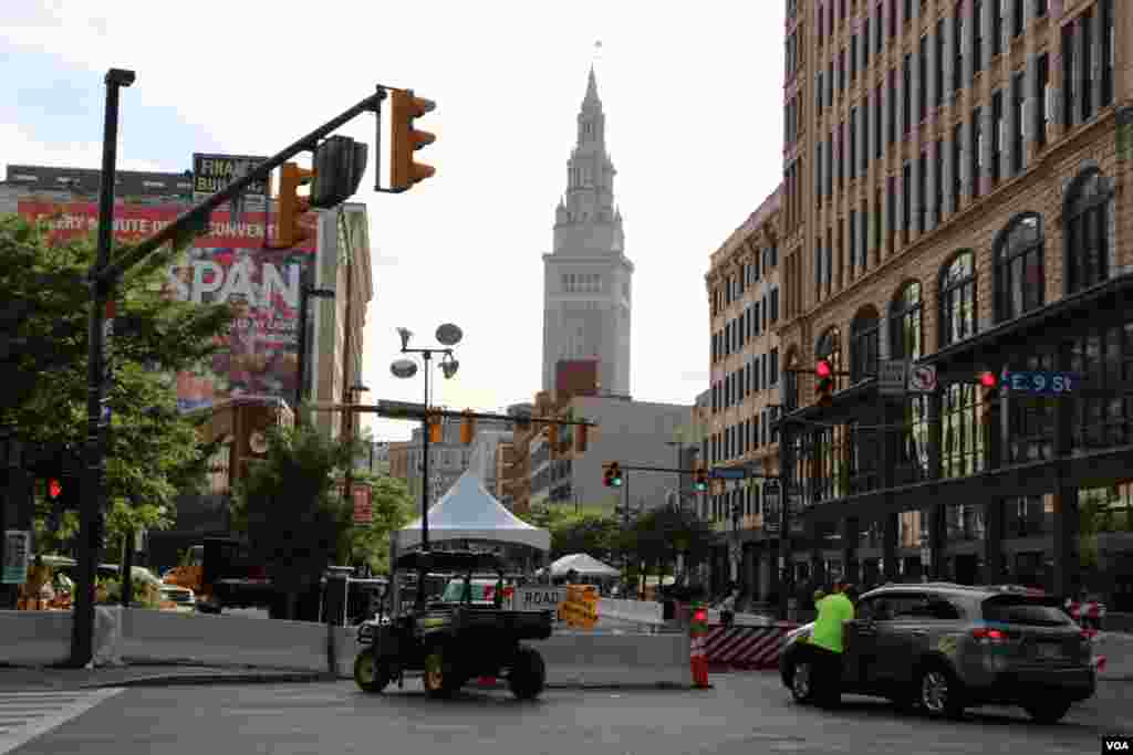 نمایی از شهر کلیولند.
