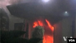 美国驻班加西领馆遭到911恐怖袭击