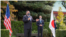 美国国务卿蓬佩奥2020年10月6日在美国驻日本大使馆称赞美日同盟关系（蓬佩奥推特账号）