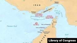 페르시아 만과 오만 만을 잇는 호르무즈 해협.