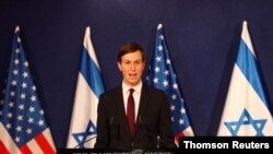 آقای کوشنر مشاور ارشد و داماد پرزیدنت ترامپ این هفته به اسرائیل سفر کرده بود. 