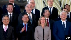 21일 벨기에 브뤼셀에서 유럽연합-아세안 외교장관 회의가 열렸다.