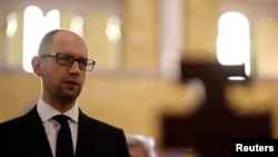 Perdana Menteri Ukraina Arseniy Yatsenyuk