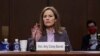 Supreme Court nominee Amy Coney Barrett testifies during the third day of her confirmation hearings before the Senate Judiciary Committee on Capitol Hill in Washington, Oct. 14, 2020.
