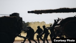 台湾陆军的一个装甲旅2021年1月19日举行实兵对抗军演。（台湾国防部网站）