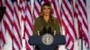 Melanija Tramp govori drugog dana Republikanske nacionalne konvencije iz Ružičnjka Bele kuće (Foto: AP/Evan Vucci) 
