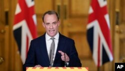 دۆمینیک ڕاب، وەزیری دەرەوەی بەریتانیا