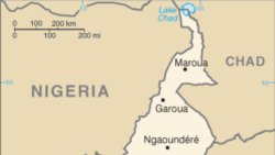 Beti Assomo au micro de Moki Edwin Kindzeka