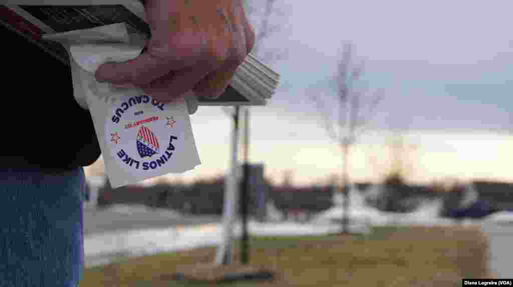 The League of United Latin American Citizens, one of the oldest and largest Latino organizations in the United States, urges immigrants in the community to vote, in Des Moines, Iowa. 