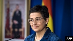 资料照片：西班牙外交大臣阿兰查·冈萨雷斯·拉亚。