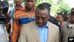 Opposition leader Sidya Toure said he won't join the Conde administration. He cast a ballot when he ran for president against Conde in Conakry in 2010. 