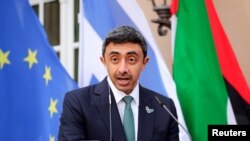 شێخ عەبدوڵا بن زاید ئال نەهیان، وەزیری دەرەوەی میرنشینە یەکگرتووەکانی عەرەب