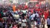 Manifestation de l'opposition à Lomé