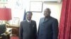 President Koroma with new VP Victor Foh