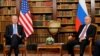U.S. President Joe Biden and Russia's President Vladimir Putin meet at Villa La Grange in Geneva, Switzerland, June 16, 2021.