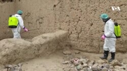 ادامهٔ ضدعفونی سازی مراکز تجمع معتادان بامیان