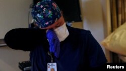 Medicinska sestra u bolnici u Novom Meksiku.