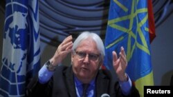 ኣብ ሕቡራት ሃገራት ሓላፊ ምውህሃድ ህጹጽ ሓገዛት ዝዀኑ ማርቲን ግሪፍዝ