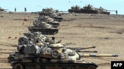 تانک های ترکیه در داخل خاک سوریه 