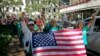 FILE - Demonstrators march outside federal court in New Orleans, Sept. 22, 2017, with immigrants and their advocates chanting and beating drums to protest immigration laws.