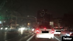 خیابان‌های تهران در خاموشی