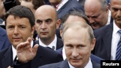 پوتین در ایتالیا - ۱۰ ژوئن ۲۰۱۵